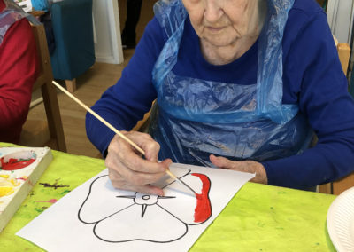 Bromley Park Care Home Poppy Crafts (17 of 29)