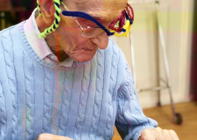 January arts and crafts at Bromley Park Care Home 9