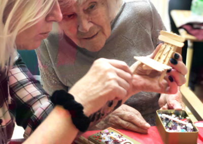 January arts and crafts at Bromley Park Care Home 5