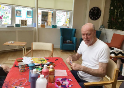 Resident Chinese New Year arts and crafts at Bromley Park Care Home 12