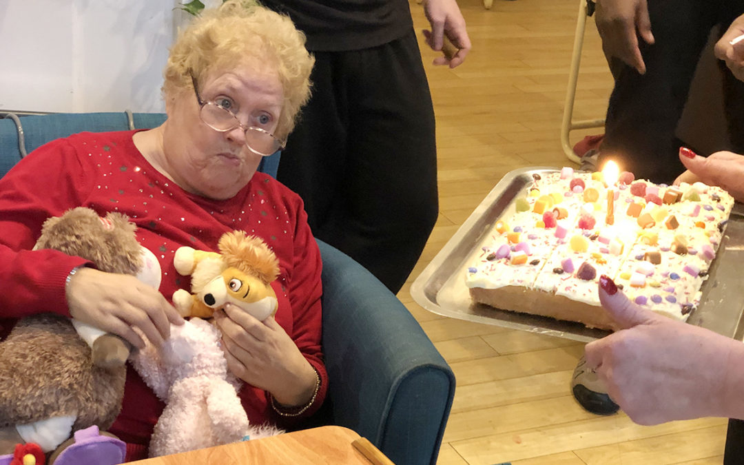 Happy birthday to Jean at Bromley Park Care Home