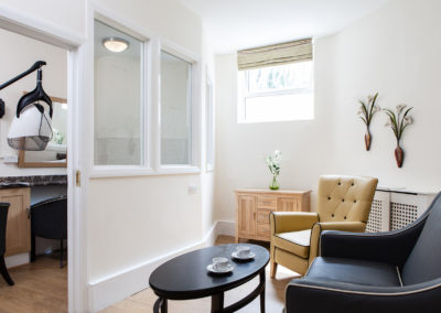 The Visitors' Lounge at Bromley Park Care Home.​ The Visitors' Lounge at Bromley Park Care Home