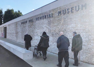 Bromley Park Care Home residents trip to Biggin Hill Museum 1
