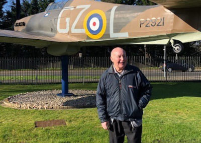 Bromley Park Care Home residents trip to Biggin Hill Museum 6
