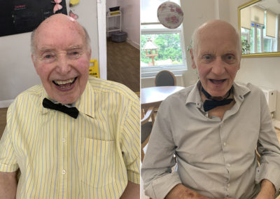 Residents celebrating Ascot at Bromley Park Care Home 3