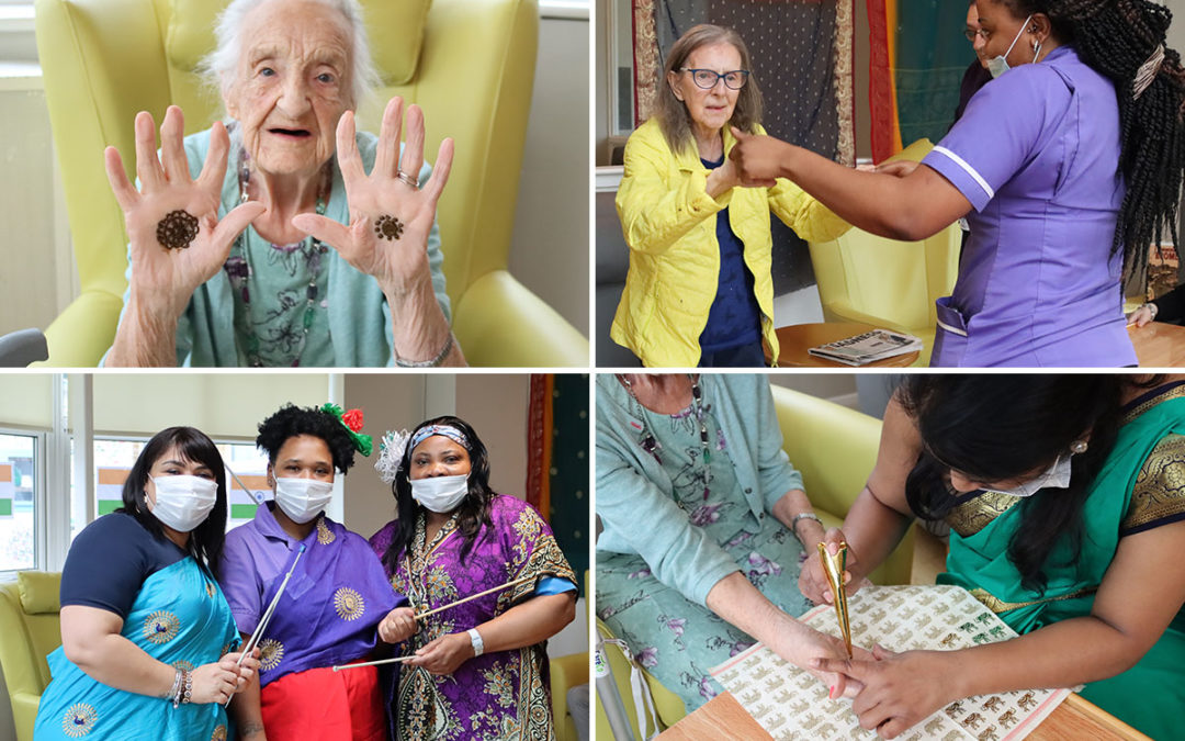 A celebration of India at Bromley Park Care Home