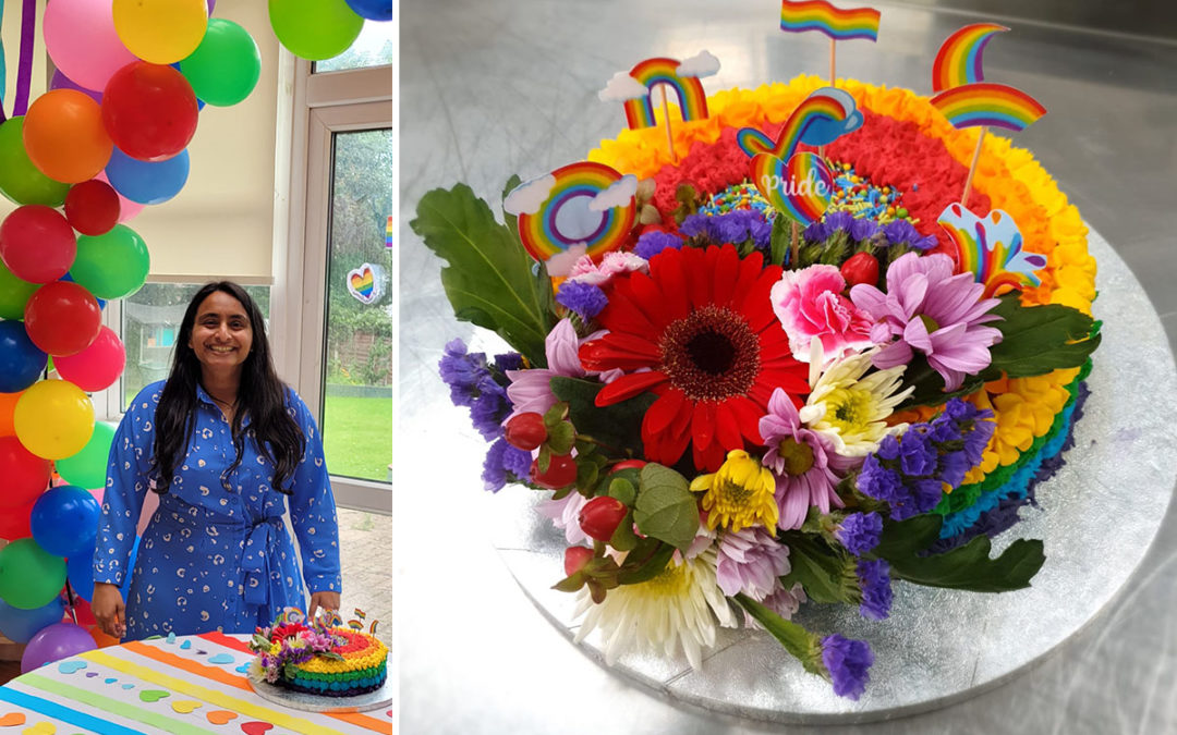 Pride month celebrations at Bromley Park Care Home