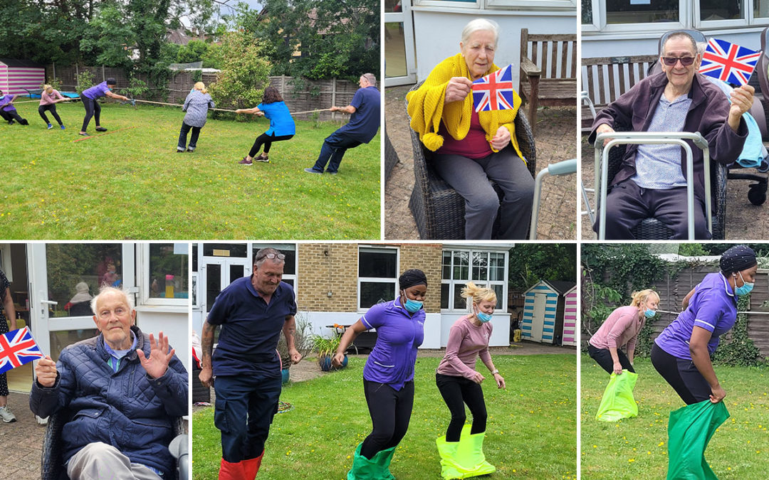 Bromley Park Care Home hosts their own Olympic Games