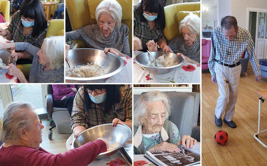 Baking fun and pastimes at Bromley Park Care Home