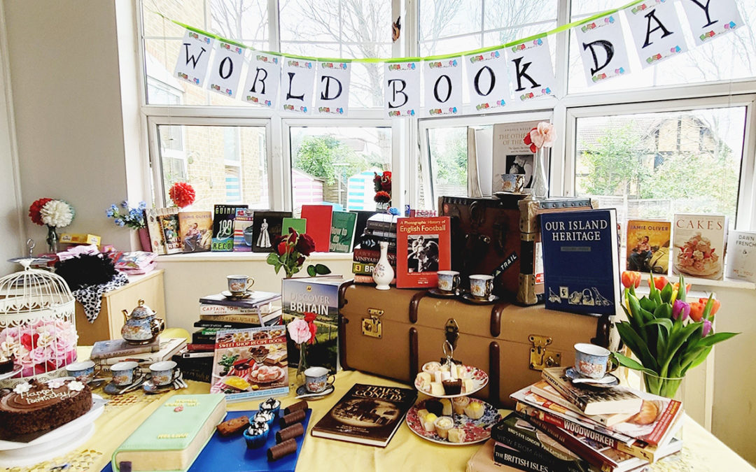 World Book Day tea party at Bromley Park Care Home