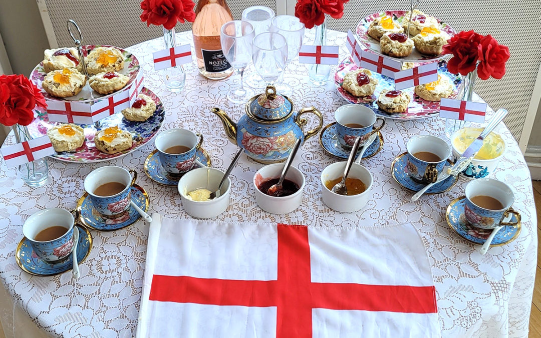 St Georges Day celebrations at Bromley Park Care Home