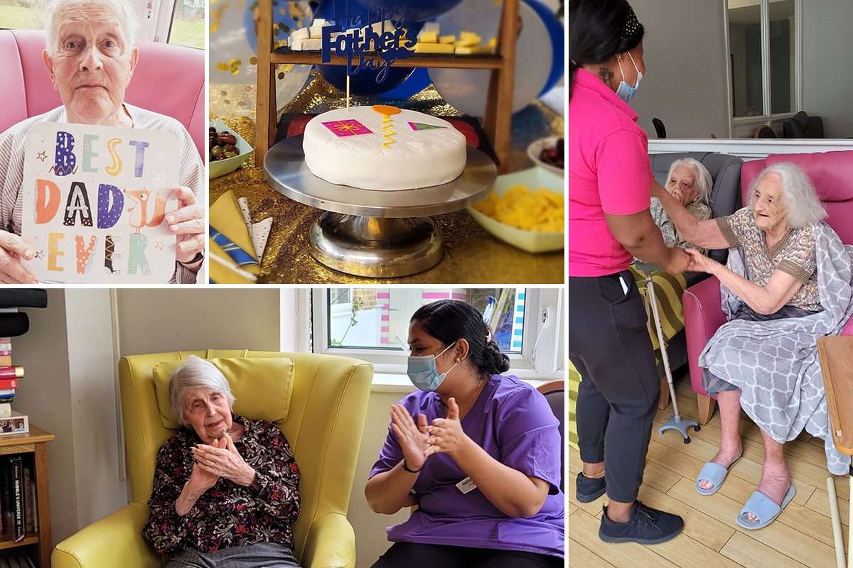 Father's Day fun and nibbles at Bromley Park Care Home