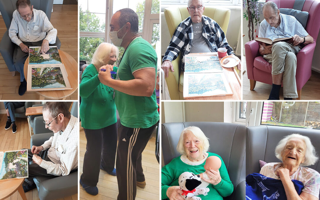 Sweet shared moments at Bromley Park Care Home
