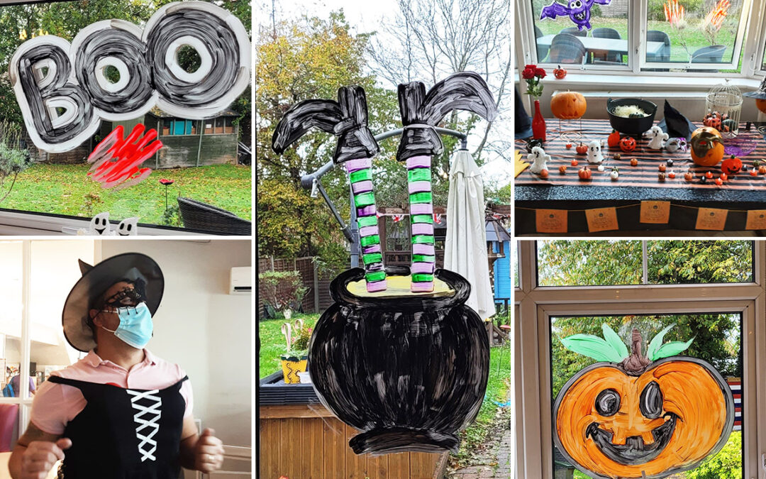 Halloween fun at Bromley Park Care Home