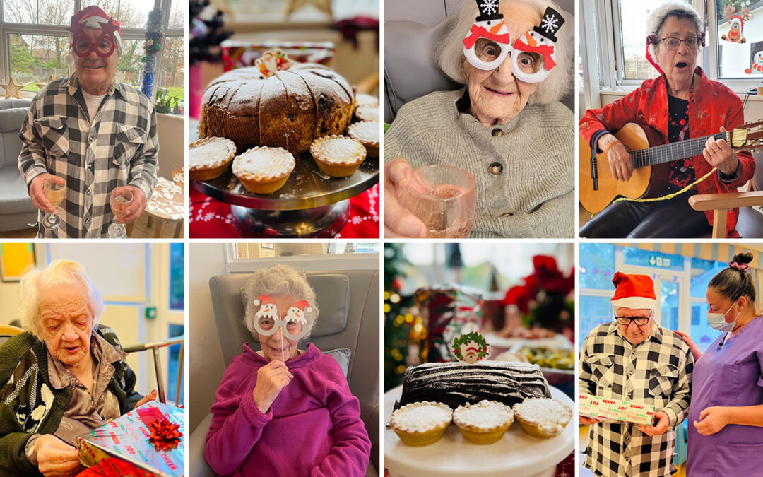 Christmas Day festivities at Bromley Park Care Home
