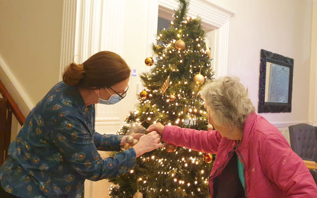 A touch of Christmas sparkle at Bromley Park Care Home