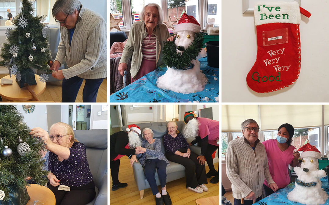 Festive fun at Bromley Park Care Home