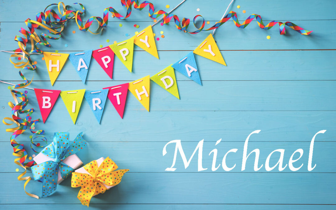 Happy birthday to Michael at Bromley Park Care Home