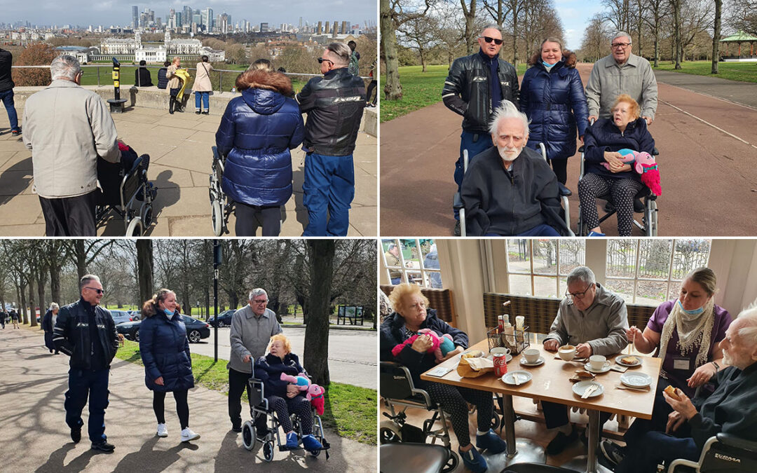 Bromley Park Care Home residents visit Greenwich Park