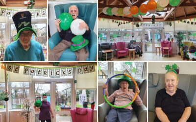 St Patrick's Day at Bromley Park Care Home