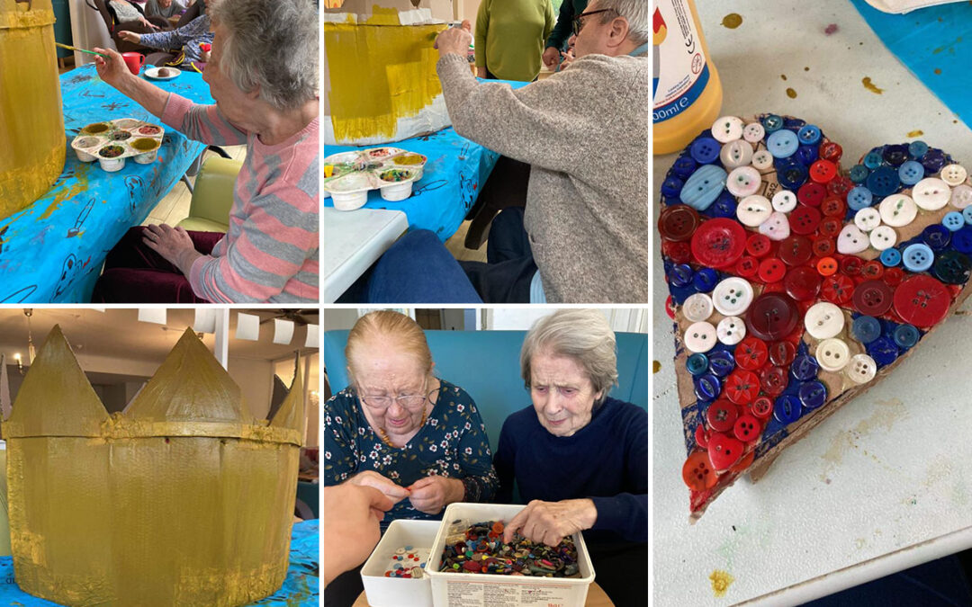 Coronation preparations at Bromley Park Care Home