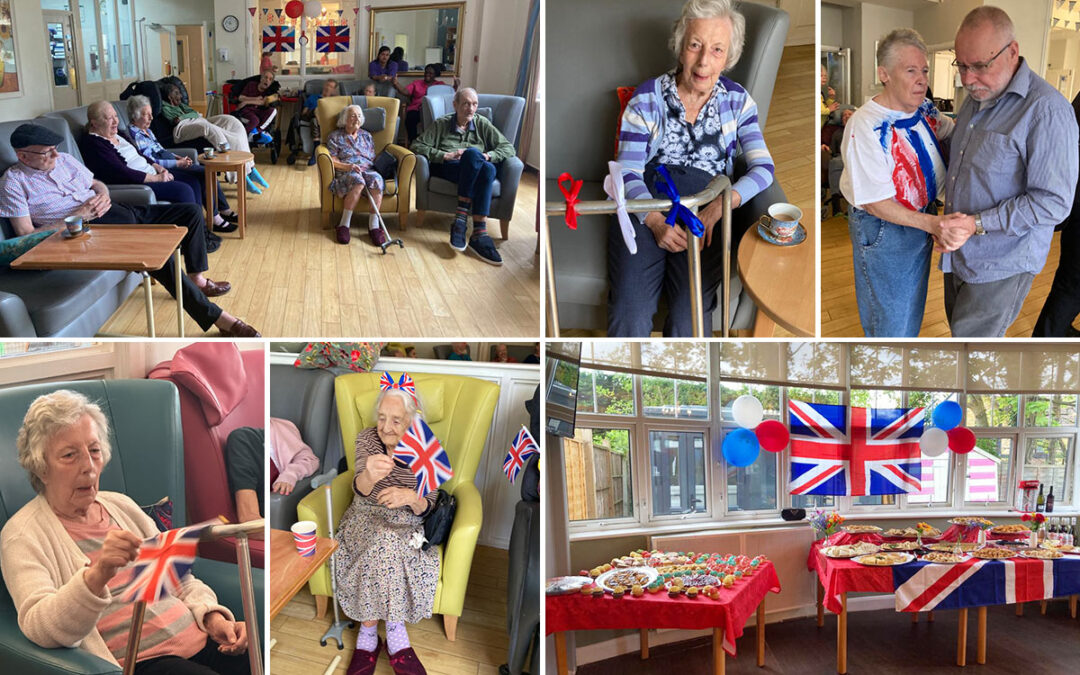 Celebrating the coronation at Bromley Park Care Home