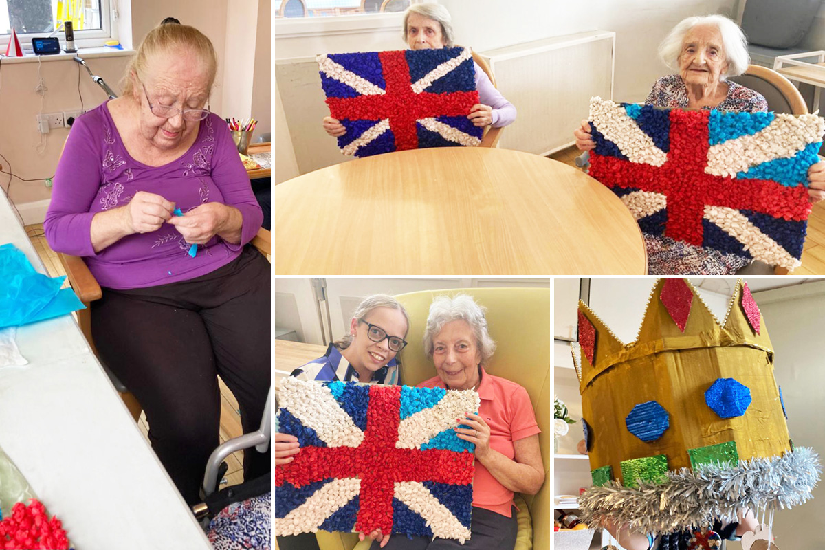 Bromley Park Care Home entry in Nellsar Crafty Crown Competition