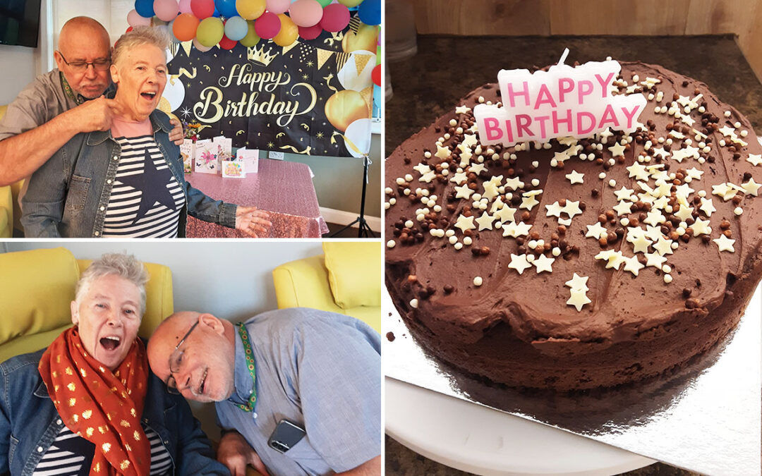 Birthday wishes for Loretta at Bromley Park Care Home
