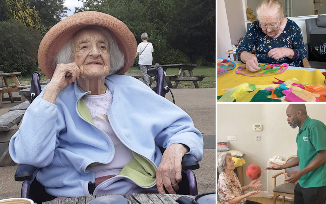 Fun times and fitness at Bromley Park Care Home