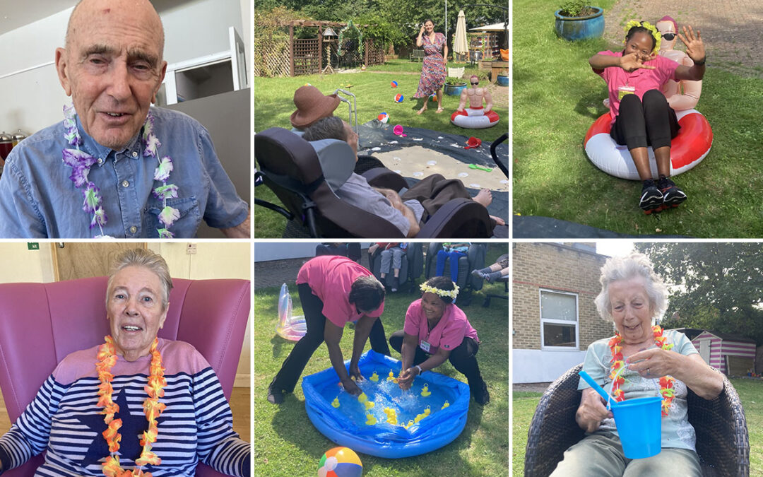 Bringing the seaside to Bromley Park Care Home