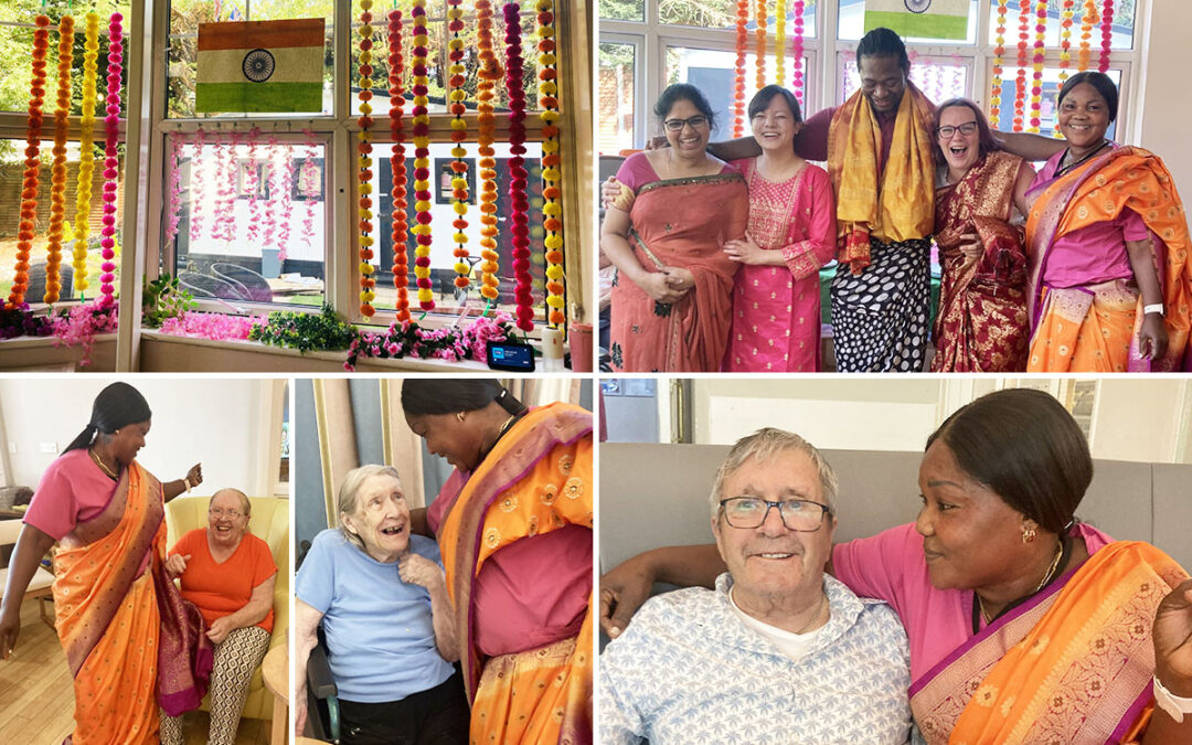 Indian themed day at Bromley Park Care Home