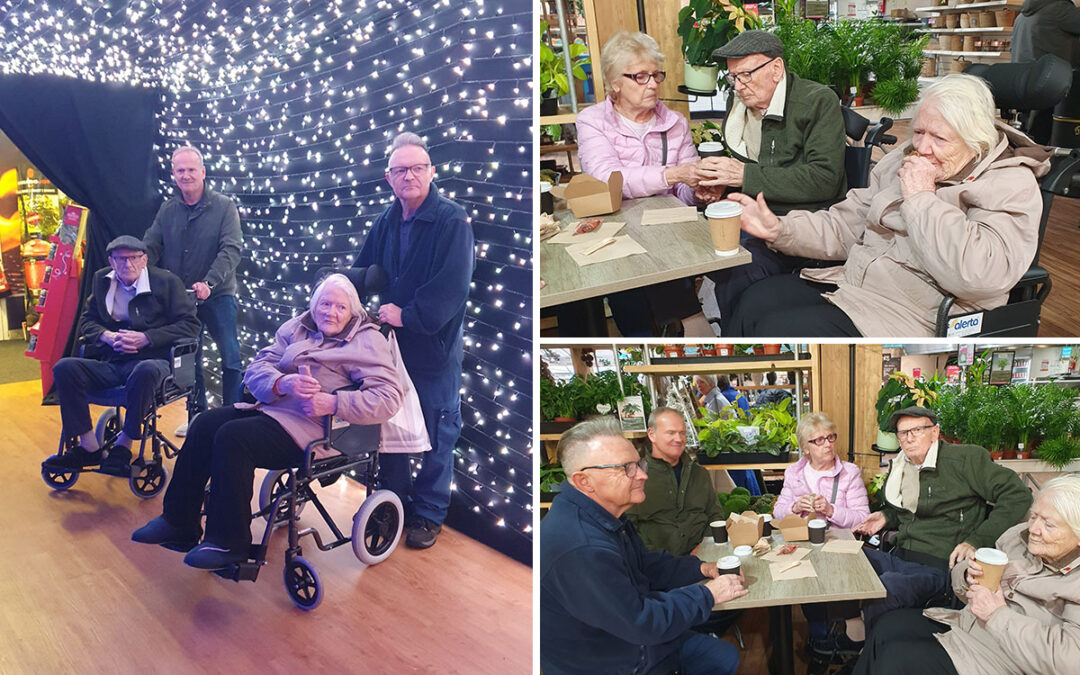 Bromley Park Care Home resident enjoys a festive outing with family