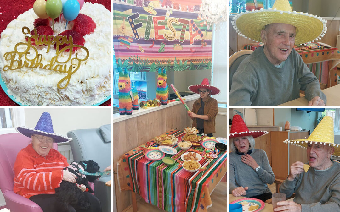 Birthday celebrations and a taste of Mexico at Bromley Park Care Home