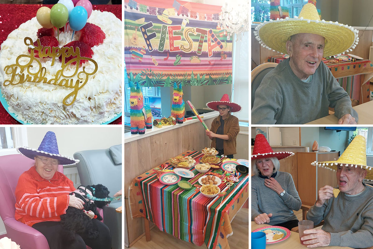Birthday celebrations and a taste of Mexico at Bromley Park Care Home