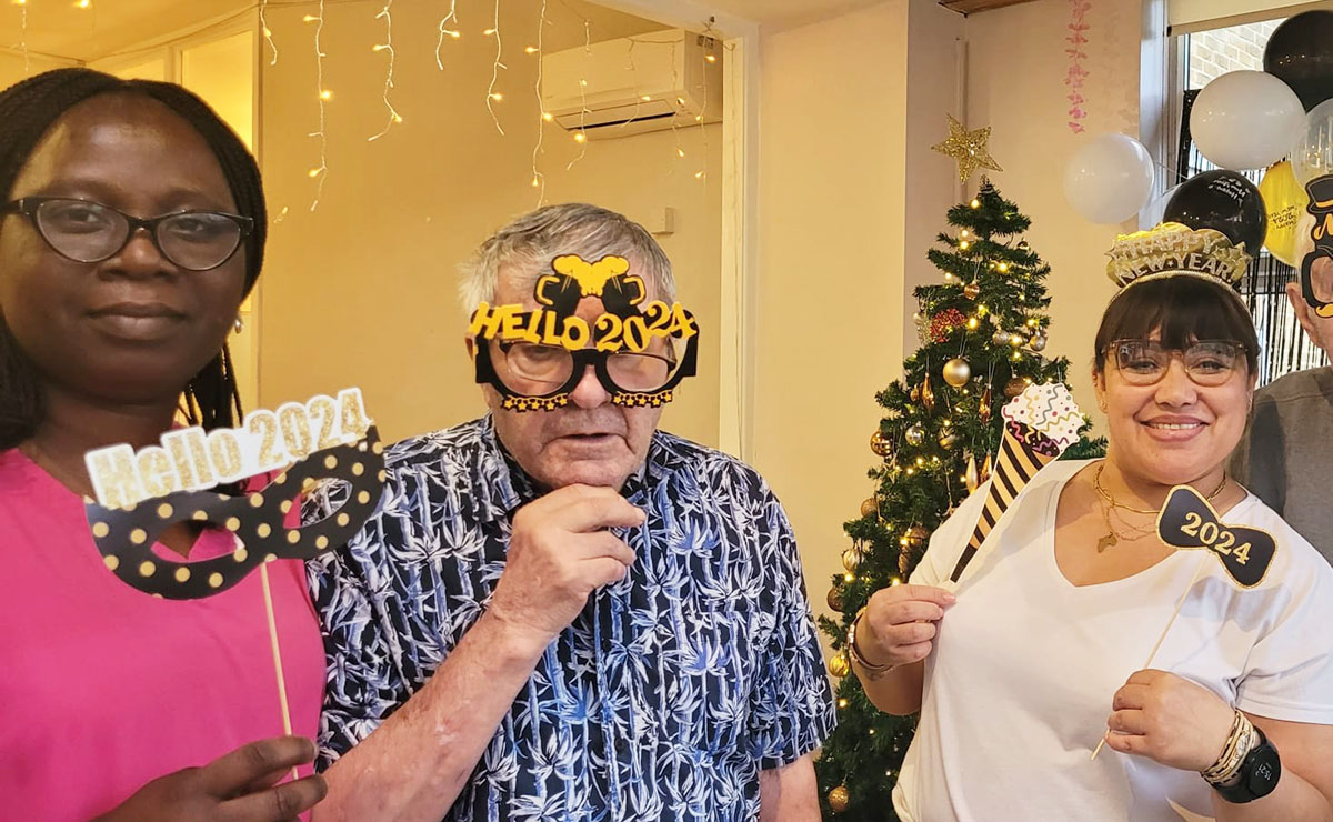 New Year's Eve at Bromley Park Care Home