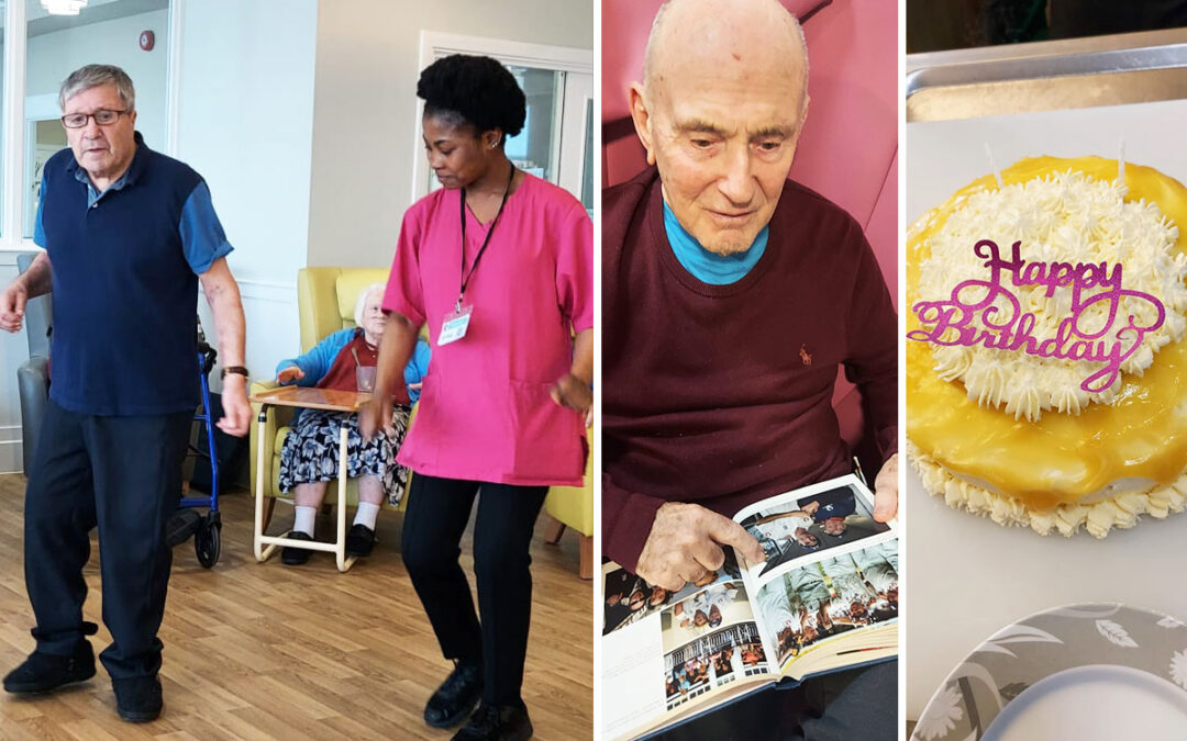 Birthday wishes and karaoke fun at Bromley Park Care Home
