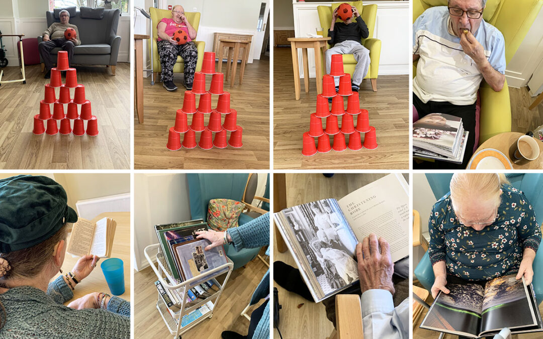 Bowling and Reading Club at Bromley Park Care Home