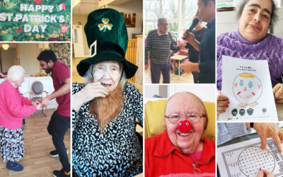 Bromley Park Care Home celebrated St Patrick and Red Nose Day
