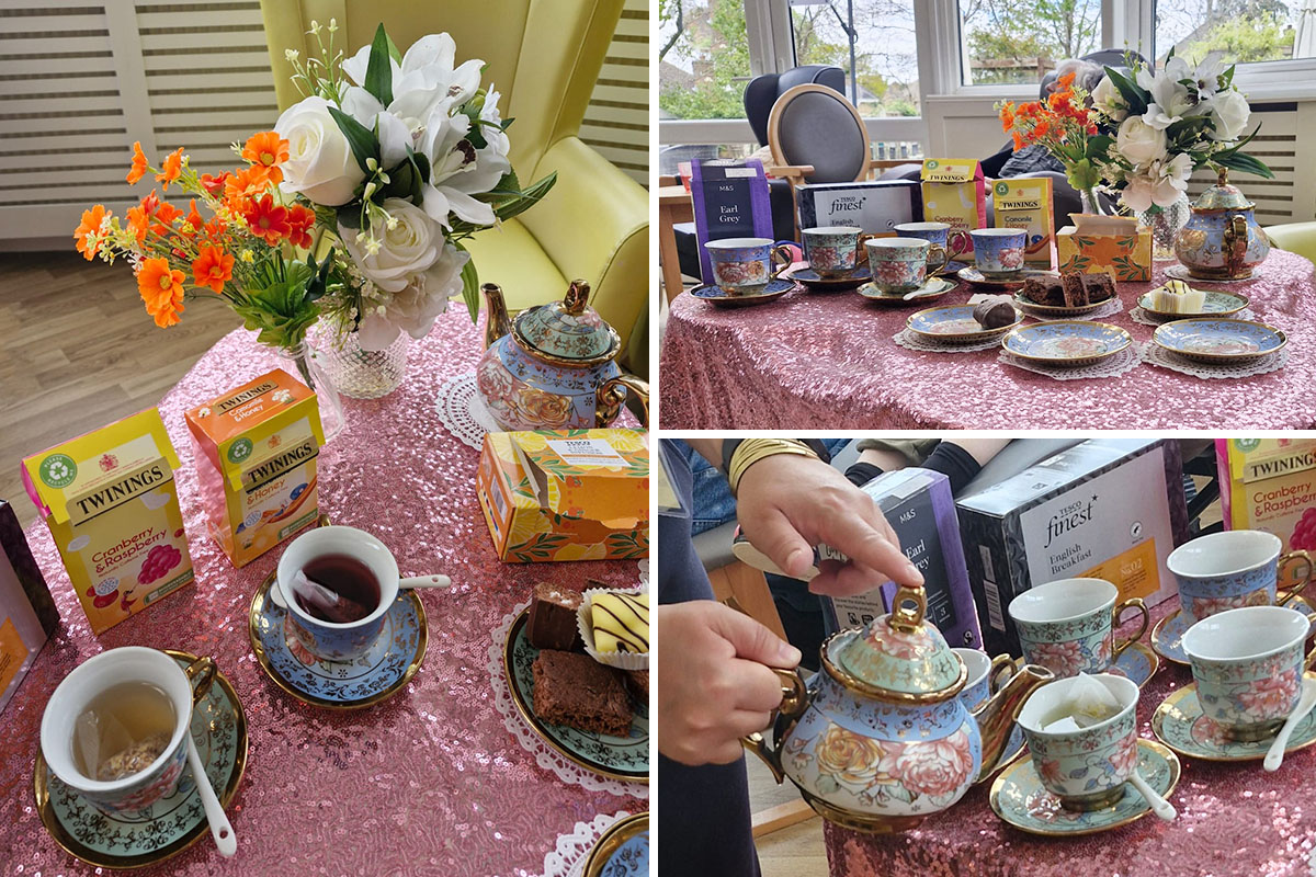 National Tea Day at Bromley Park Care Home