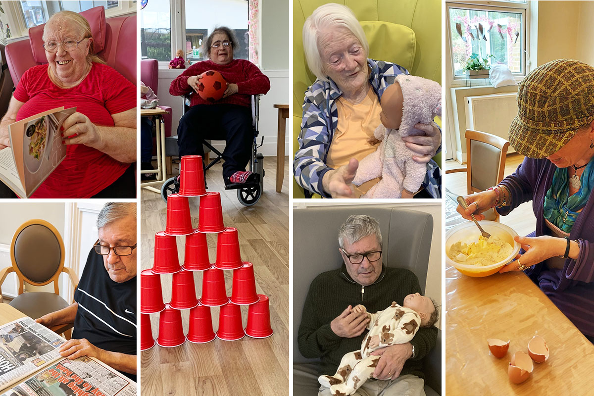 From doll therapy to tin can alley fun at Bromley Park Care Home
